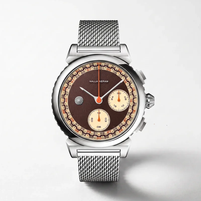 Photographie de produit : une montre sur fond clair